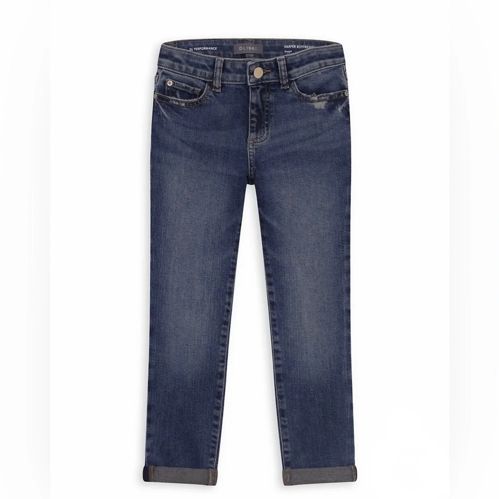 NWT DL1961 Girls Harper Boyfriend Straight Jeans